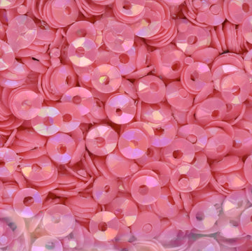 3mm Fully Cupped Opaque Iridescent Mambo Melon