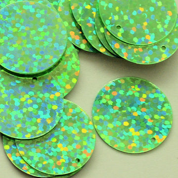 20mm Hologram Paillette Lemon-Lime 1000 count