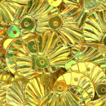12mm Shell Crystal Iris Luscious Lemon 100 Grams