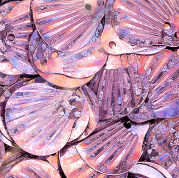 12mm Shell Hologram Light Pink 100 Grams