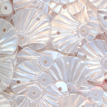 12mm Shell Satin White 100 Grams