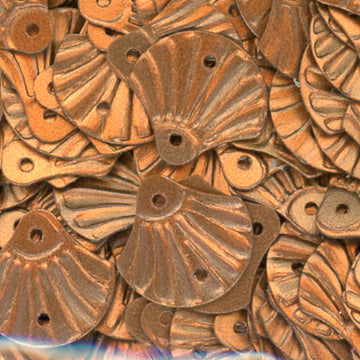 12mm Shell Satin Copper 100 Grams