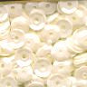 5mm Slightly Cupped Glossy Ivory