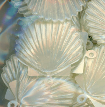 22mm Shell Satin Pearl 50 Grams