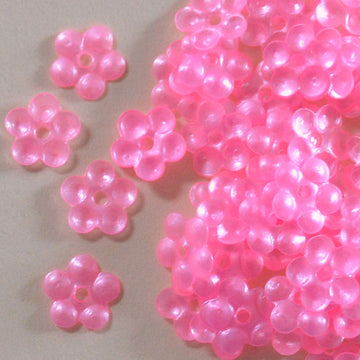 5mm Satin Flower Fiesta Pink 100 grams
