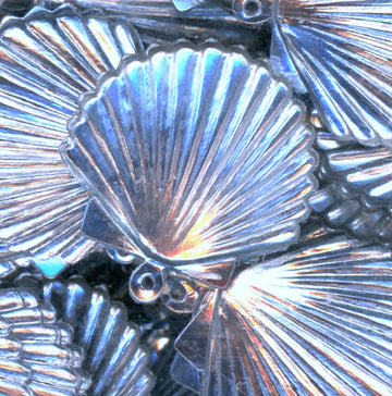 22mm Shell Metallic Cool Water Blue