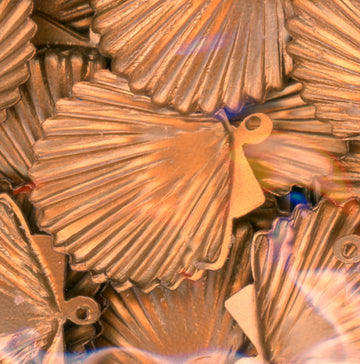 22mm Shell Satin Copper 100 Grams