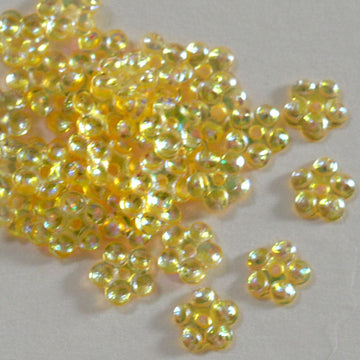 5mm Crystal Iris Flower Buttercup