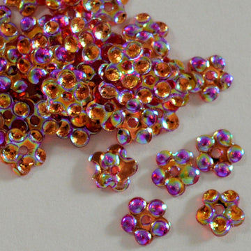 5mm Crystal Iris Flower Volcano 100 grams