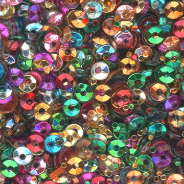 3mm Fully Cupped Metallic Mix