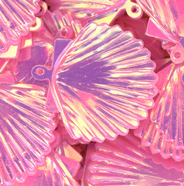 22mm Shell Crystal Opaque Carnation 50 grams