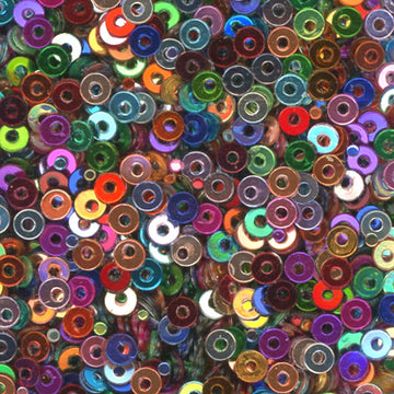 2.5mm metallic flat mixed colors