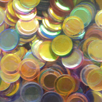 6mm Crystal Iris Confetti Mixed Colors 100 grams