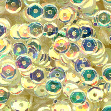 5mm Slightly Cupped Crystal Iris Copacabana 100 grams