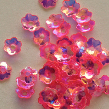 4mm Cupped Flower Crystal Iris Primrose 100 grams
