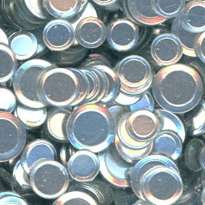 Metallic Confetti Silver 100 grams