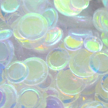 Crystal Iris Confetti Clear Aurora Borealis 100 grams