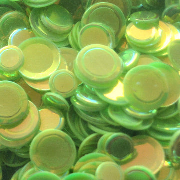 Crystal Opaque Confetti Groovy Green
