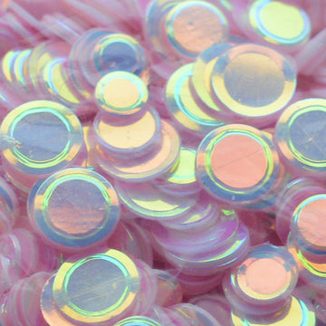 Crystal Opaque Confetti Powderpuff Pink