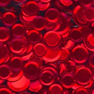 Metallic Confetti Red 100 grams