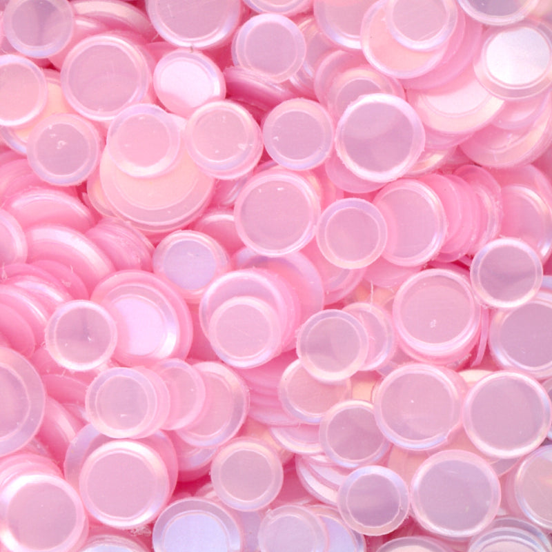 Satin Matte Confetti Light Pink