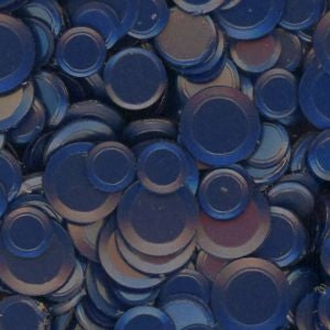 Satin Matte Confetti Navy 100 grams