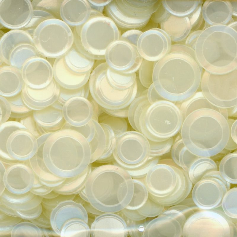 Satin Matte Confetti Pearl