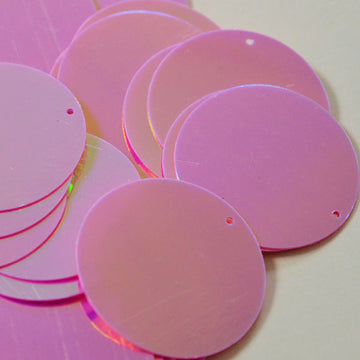 30mm Paillette Crystal Opaque Carnation 500 count