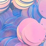 20mm Paillette Crystal Opaque Atmosphere 1000 count