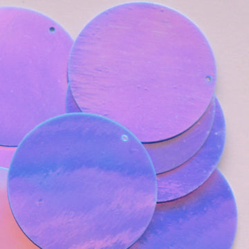 30mm Paillette Crystal Opaque Periwinkle