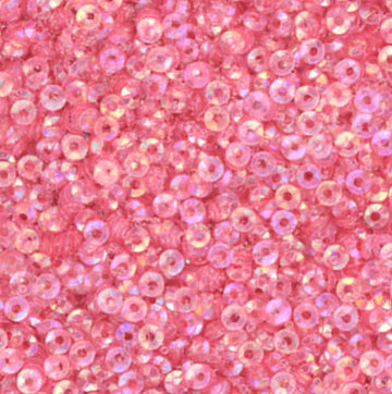 3mm Fully Cupped Iridescent Cameo Pink