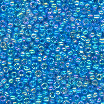 11/0 Bead Iridescent Deep Ocean 100 Grams