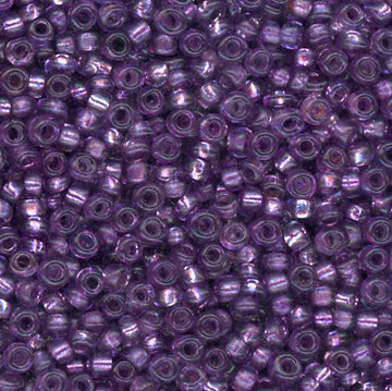 11/0 Bead Silver Lined Amethyst 100 grams