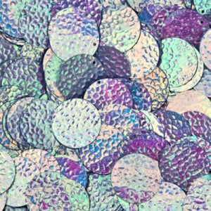 20mm Crystal Metallic Paillette Quicksilver
