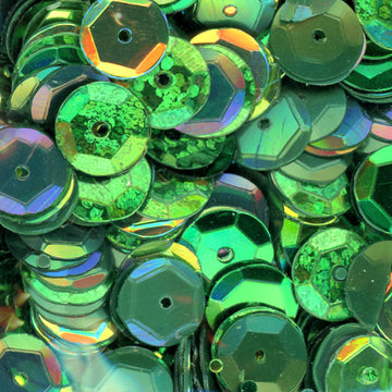 8mm Slightly Cupped Enchanted Forest Sequin blend
