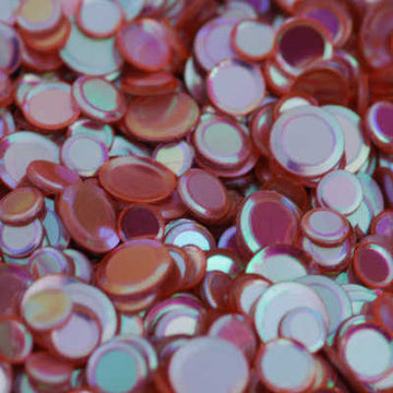 Crystal Metallic Confetti Rose Gold