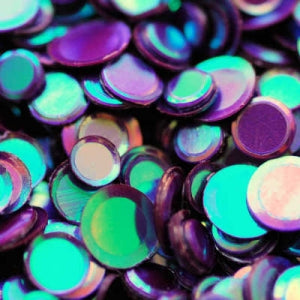 Crystal Metallic Confetti Grape Beyond 100 grams
