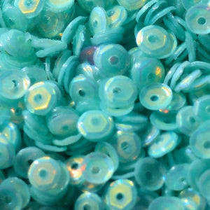 5mm Slightly Cupped Opalescent Maui 100 grams