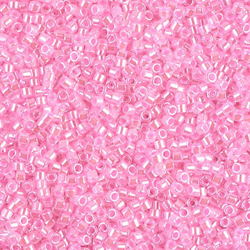 Delica 11/0 Cotton Candy Pink Ceylon