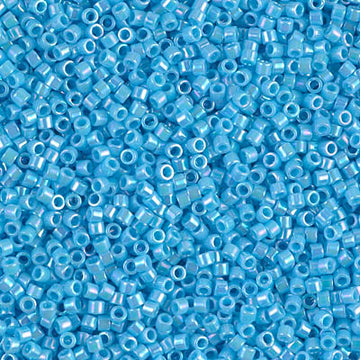 Delica 11/0 Turquoise Blue Opaque AB