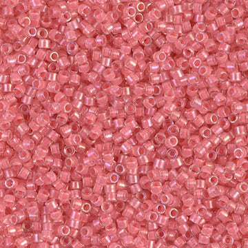 Delica 11/0 Rose Pink Crystal Luster