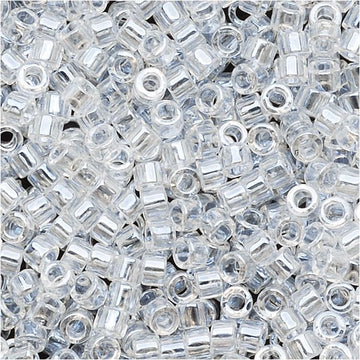 Delica 11/0 Crystal Luster 50-grams