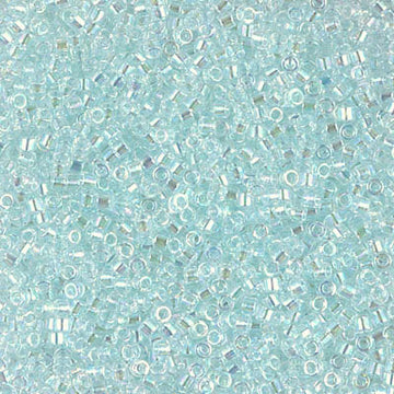 Delica 11/0 Transparent Pale Aqua AB