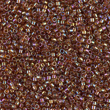 Delica 11/0 Transparent Topaz AB