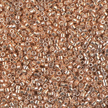 Delica 11/0 Galvanized Apricot Gold