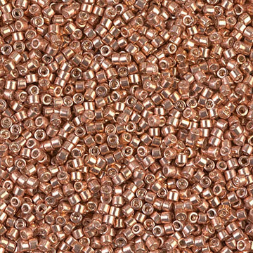 Delica 11/0 Galvanized Golden Copper