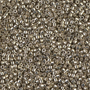 Delica 11/0 Galvanized Pewter