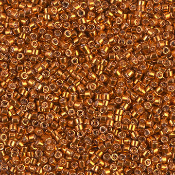 Delica 11/0 Galvanized Burnt Orange