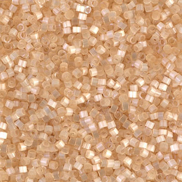 Delica 11/0 Light Topaz/Light Ecru Silk Satin