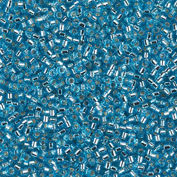 Delica 11/0 Silver Lined Ocean Blue